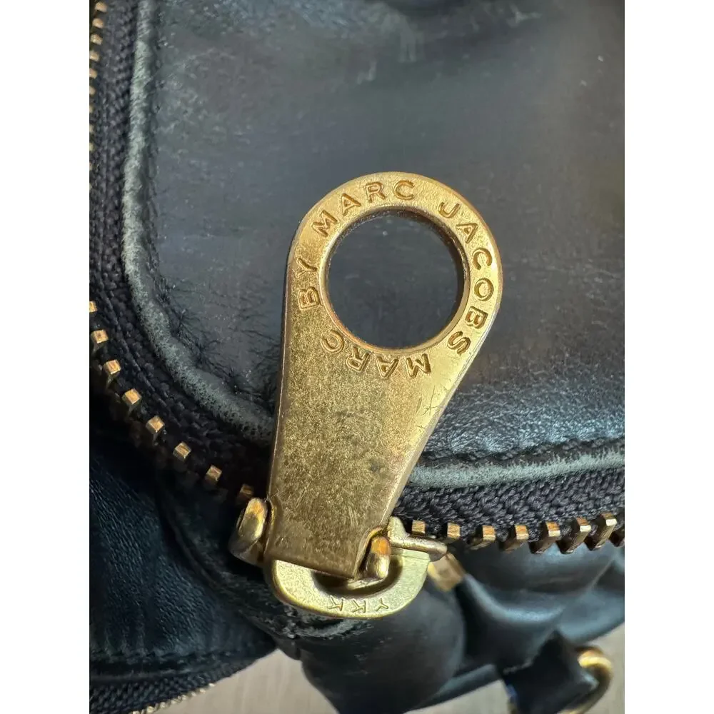 Marc by Marc Jacobs Goodbye Columbus Black Leather Satchel